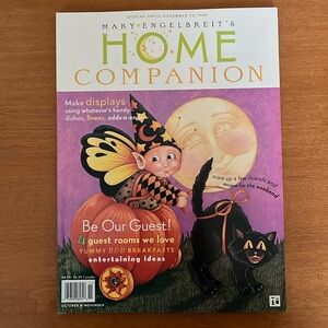 Mary Engelbreit Home Companion Magazine & Ann Estelle Paper Doll Oct/Nov 1999